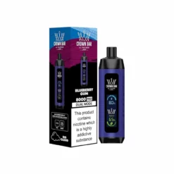 Crown Bar Al Fakher 8000 Blueberry Disposable Vape