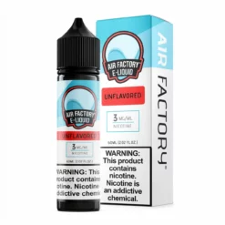Air Factory Unflavored 60ML Flavorless E-Liquid