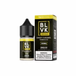 BLVK SALT TBCO Series Caramel Tobacco Nicotine Salt E-Liquid