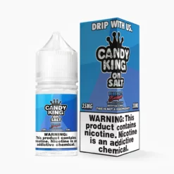 CANDY KING on SALT - Blue Razz Bubblegum 30ML Nic Salt