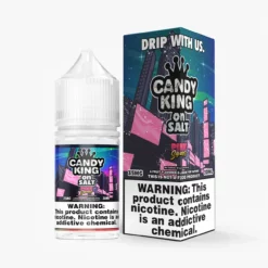 CANDY KING on SALT - Pink Squares - 30ML Nic Salt E-Liquid