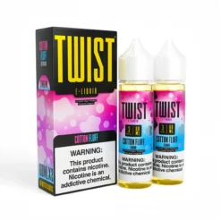 Twist E-Liquid Cotton Fluff 120mL Everyday Freebase E-Liquid