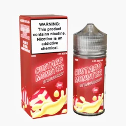 Custard Monster Strawberry Dessert E-Liquid 100ML