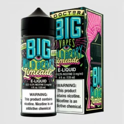 DOCTOR BIG VAPES by BIG BOTTLE Co Wildberry Limeade E-Juice