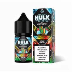 Mighty Vapors Hulk Tears Salt Series Frozen Sour Belts Vape