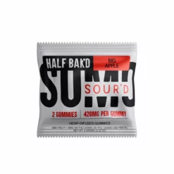 Half Bak’d SUMO Sour'D Gummies with THCP 420mg (2-Pack)