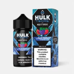Mighty Vapors Hulk Tears BlueRazz Straw Melon E-Liquid 100mL