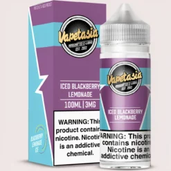 Vapetasia ICED Blackberry Lemonade 100ML Menthol E-Liquid