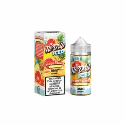 Hi-Drip E-Juice: Iced Blood Orange Pineapple 100ml Freebase