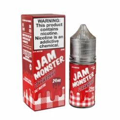 Jam Monster Salt Strawberry Nicotine Salt E-Liquid 30ML