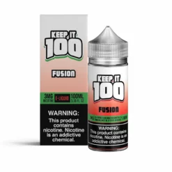 KEEP IT 100 Fusion Strawberry Kiwi E-Liquid 100ML