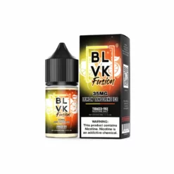 BLVK Fusion TFN Salt: Lemon Tangerine Ice Nic Salt E-Liquid