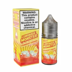 Lemonade Monster Salt - Strawberry Lemonade - Nic Salt Juice