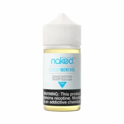 Naked 100 Menthol: Crisp Menthol 60ML Vape Juice