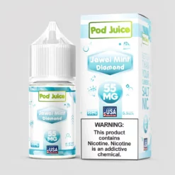 Pod Juice SALT Jewel Mint Diamond Menthol 30ML E-Liquid