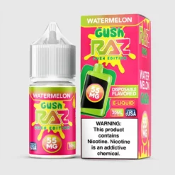 RAZ Salt "GUSH EDITION" - Watermelon Candy E-Liquid (30mL)