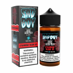 SADBOY Synthetic Strawberry ICE 100ML Iced Fruit Line Series