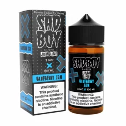 Sadboy E-Liquid Blueberry Jam Cookie 100mL Jam Line Series