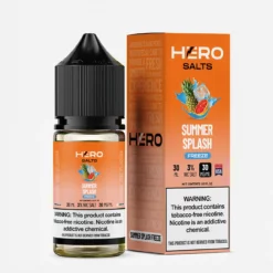 Summer Splash Freeze by Hero E-Liquid 30mL Salt Nicotine