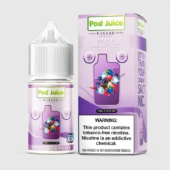 Pod Juice PJ5000 Series Salt Triple Berry Ice E-Liquid 30mL