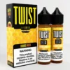 TWIST E-Liquid - Banana Amber Dessert Vape - 120ml Twin Pack