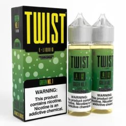 TWIST E-Liquid Green No.1 Melon Vape Juice - 120ML Twin Pack