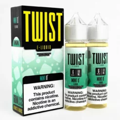 TWIST E-Liquid - Mint 0° Menthol E-Liquid 120ML Twin Pack