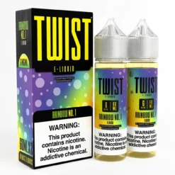TWIST E-Liquid - Rainbow No.1 Sour Taffy - 120ML Twin Pack