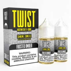 TWIST Nicotine Salt E-Liquid - Frosted Amber Sugar Cookie