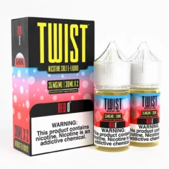 TWIST Nicotine Salt E-Liquid - Red 0° Watermelon Menthol - 60ML