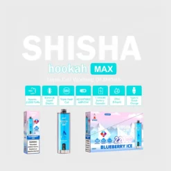 JNR SHISHA Hookah MAX 22000 Puffs Rechargeable Vape
