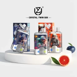 UZY Crystal Twin 50000 Puffs Double Flavor Disposable Vape