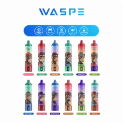 WASPE 15000 Puffs LED Display Vape Rechargeable E-Cigarette