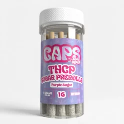 CAPS by Good Morels Potent THCP Sugar 1g Pre-Rolls - 5 Count