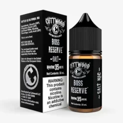 CUTTWOOD Salt - Boss Reserve - 30ML Dessert E-Liquid