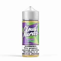 Cloud Nurdz TFN Grape Apple 100mL Freebase E-Liquid