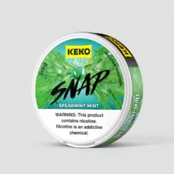 KEKO SNAP Crush-Activated Spearmint Nicotine Pouches (15ct)