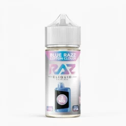 RAZ Blue Razz Cotton Clouds 100ML Vape Juice