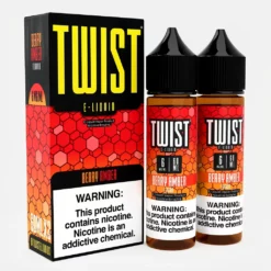 TWIST E-Liquid Berry Amber Dessert Vape 120ML Twin Pack